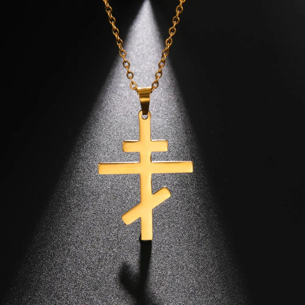 Orthodox Cross Necklace