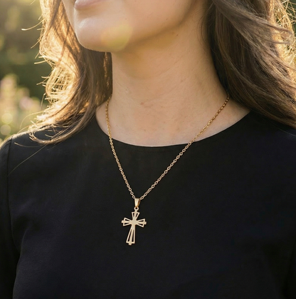 Byzantine Cross Necklace