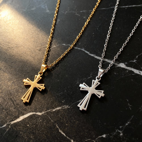 Byzantine Cross Necklace