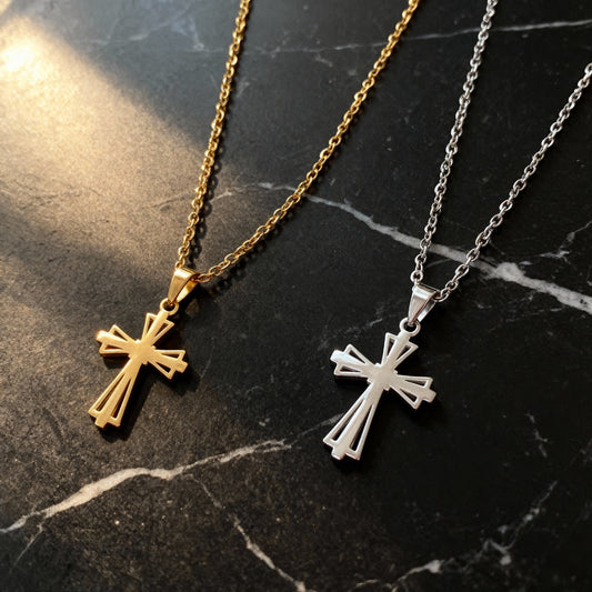 Byzantine Cross Necklace