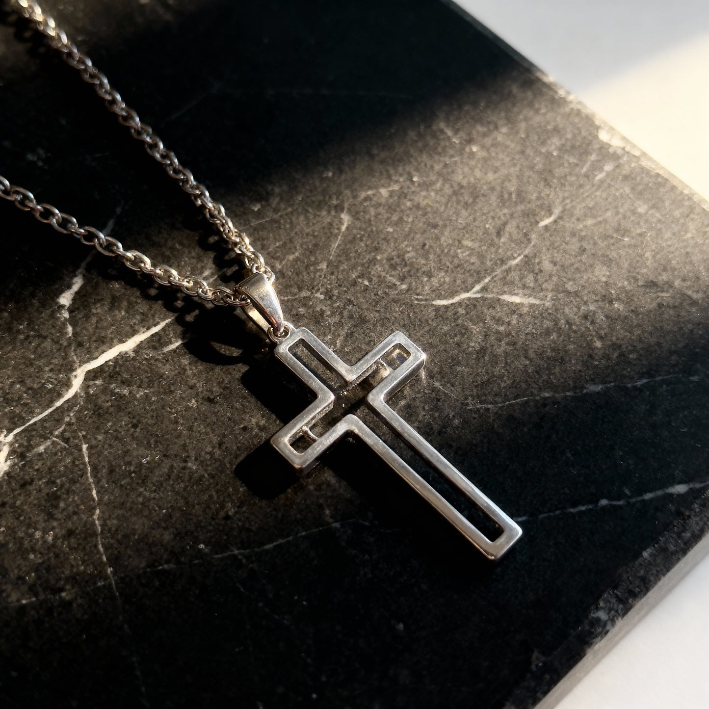 Minimalist Cross Necklace