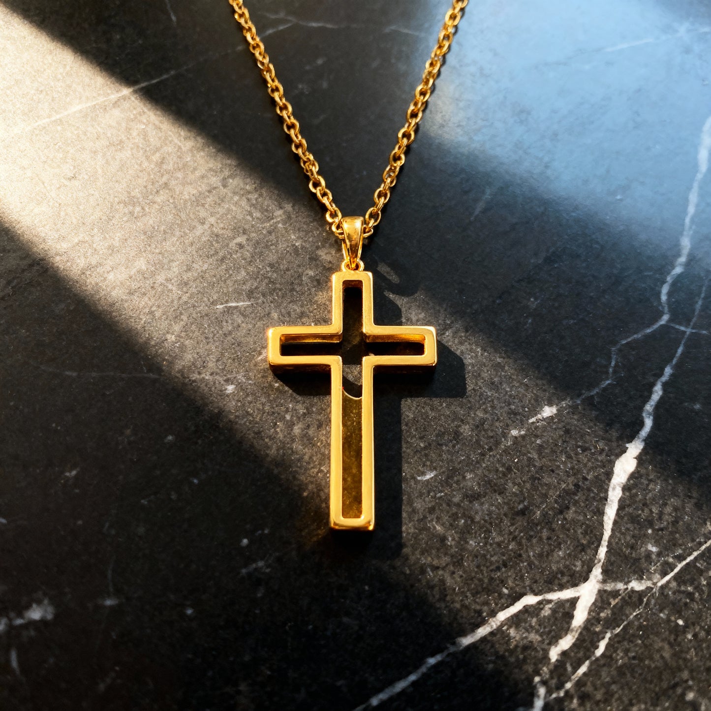 Minimalist Cross Necklace
