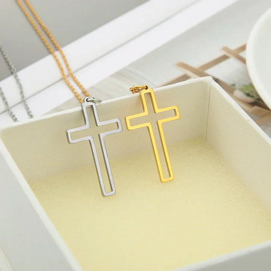 Minimalist Cross Necklace