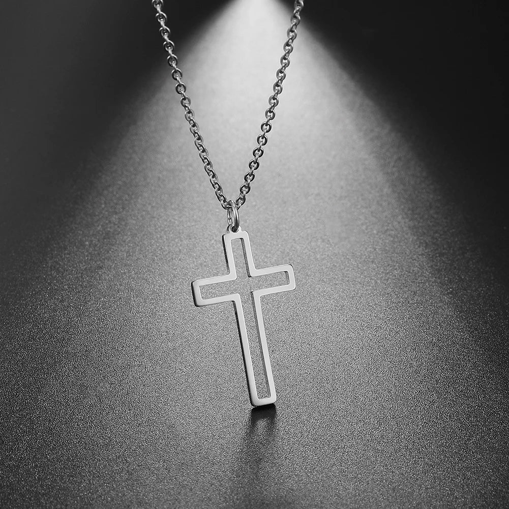 Minimalist Cross Necklace