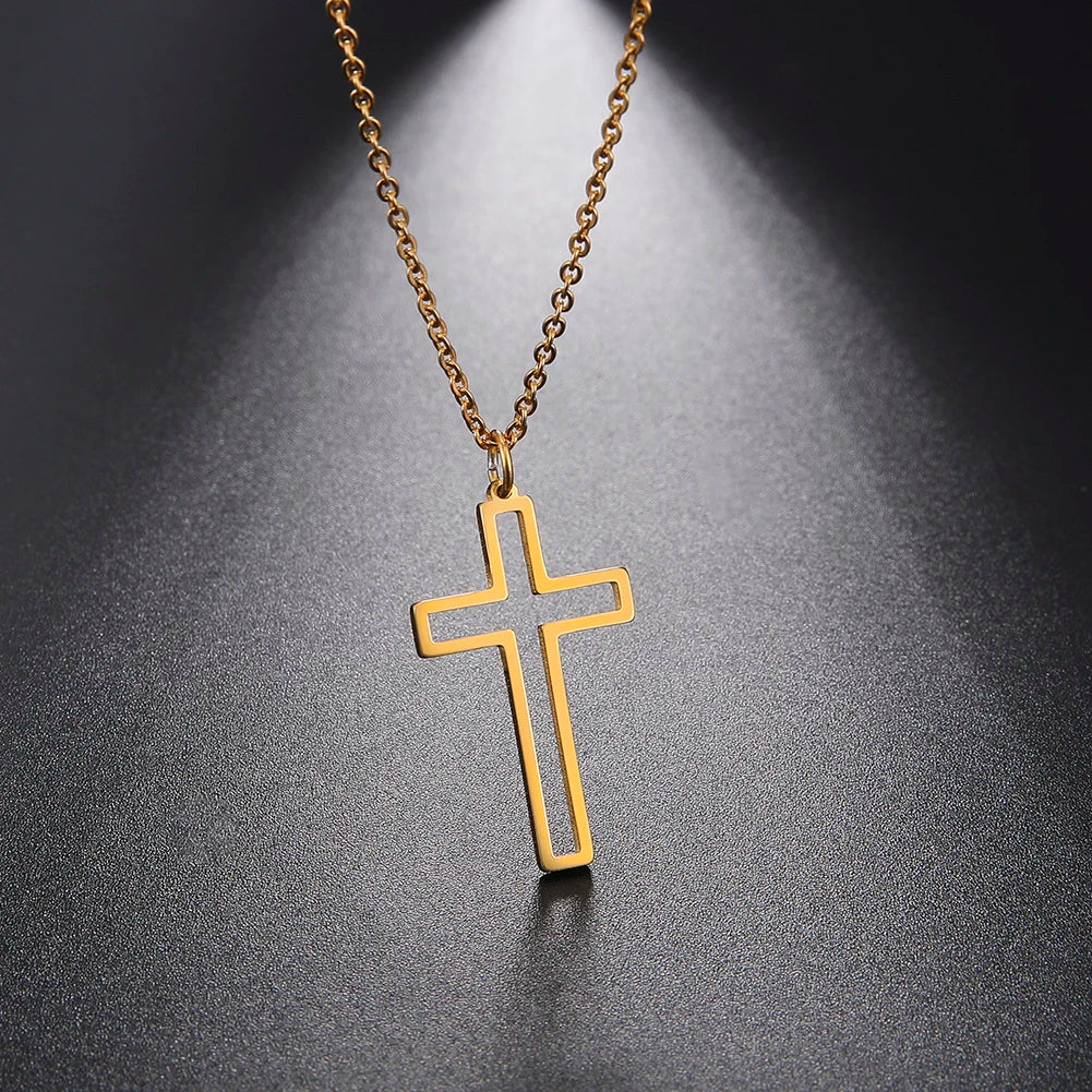 Minimalist Cross Necklace