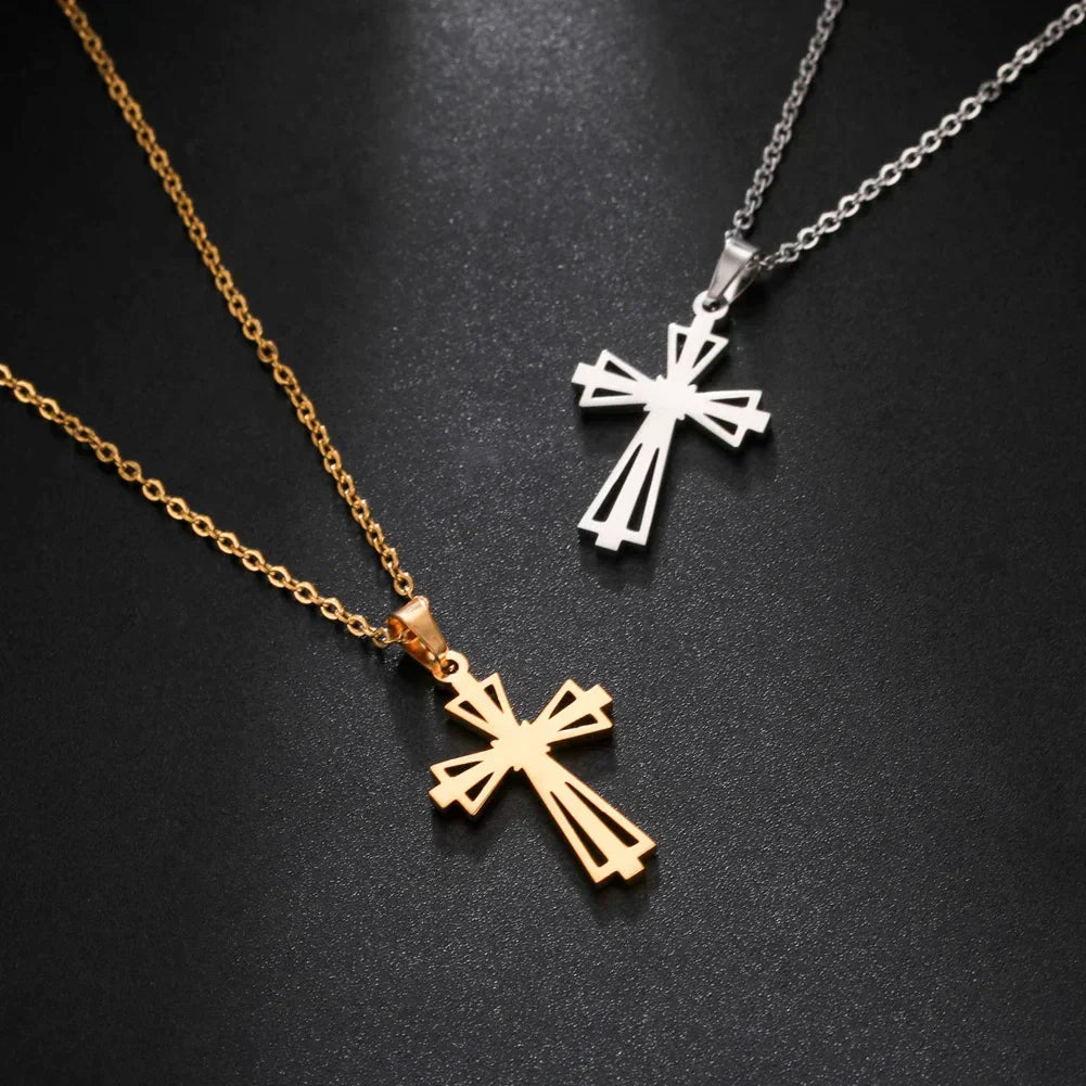 Byzantine Cross Necklace