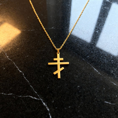 Orthodox Cross Necklace