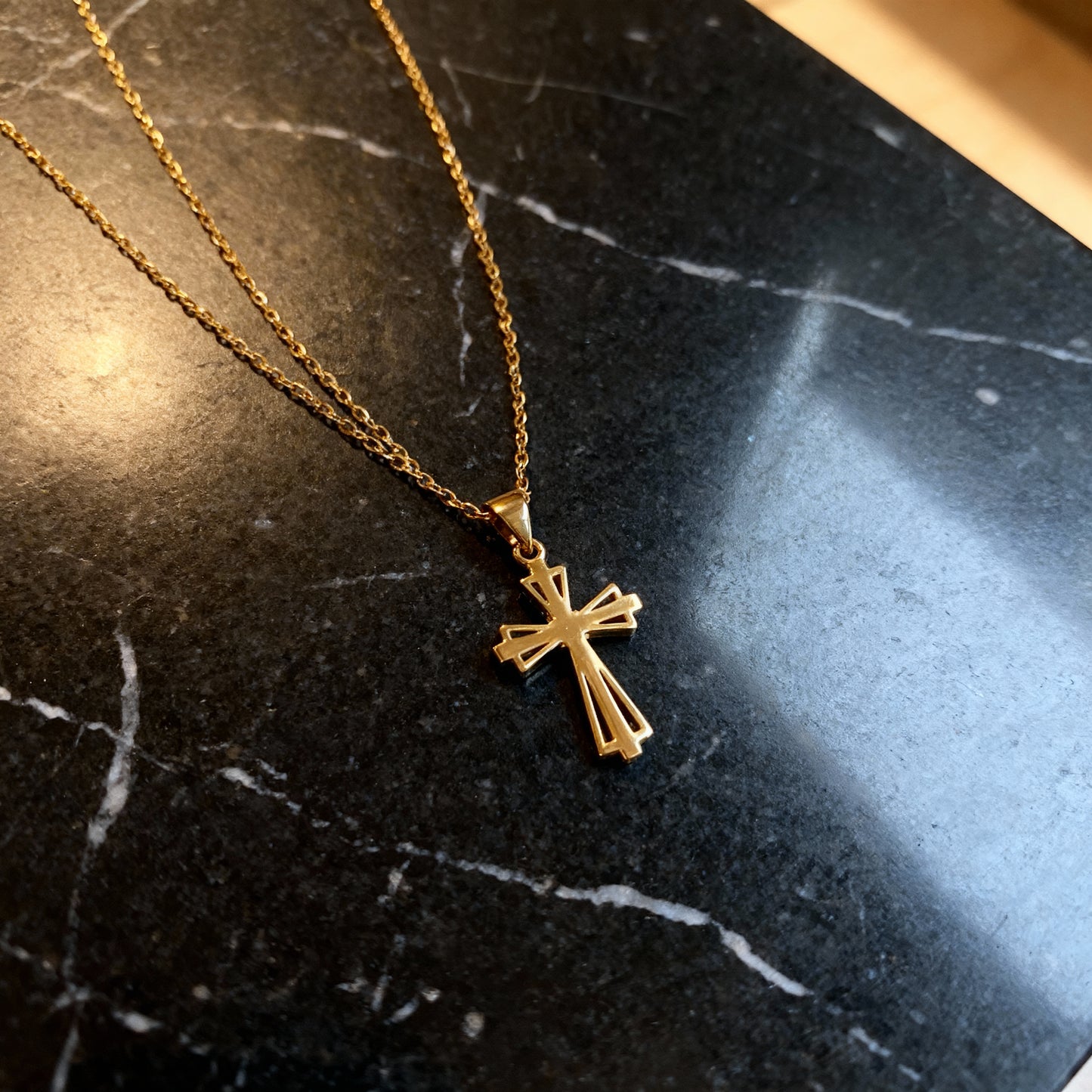 Byzantine Cross Necklace