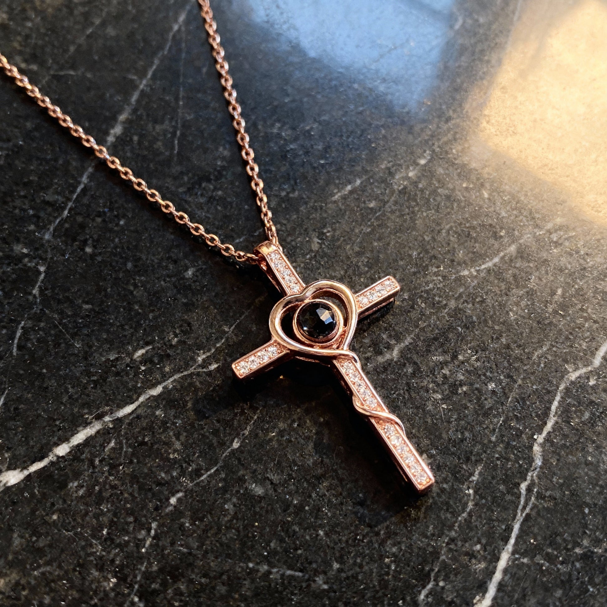 cross:rosegold
